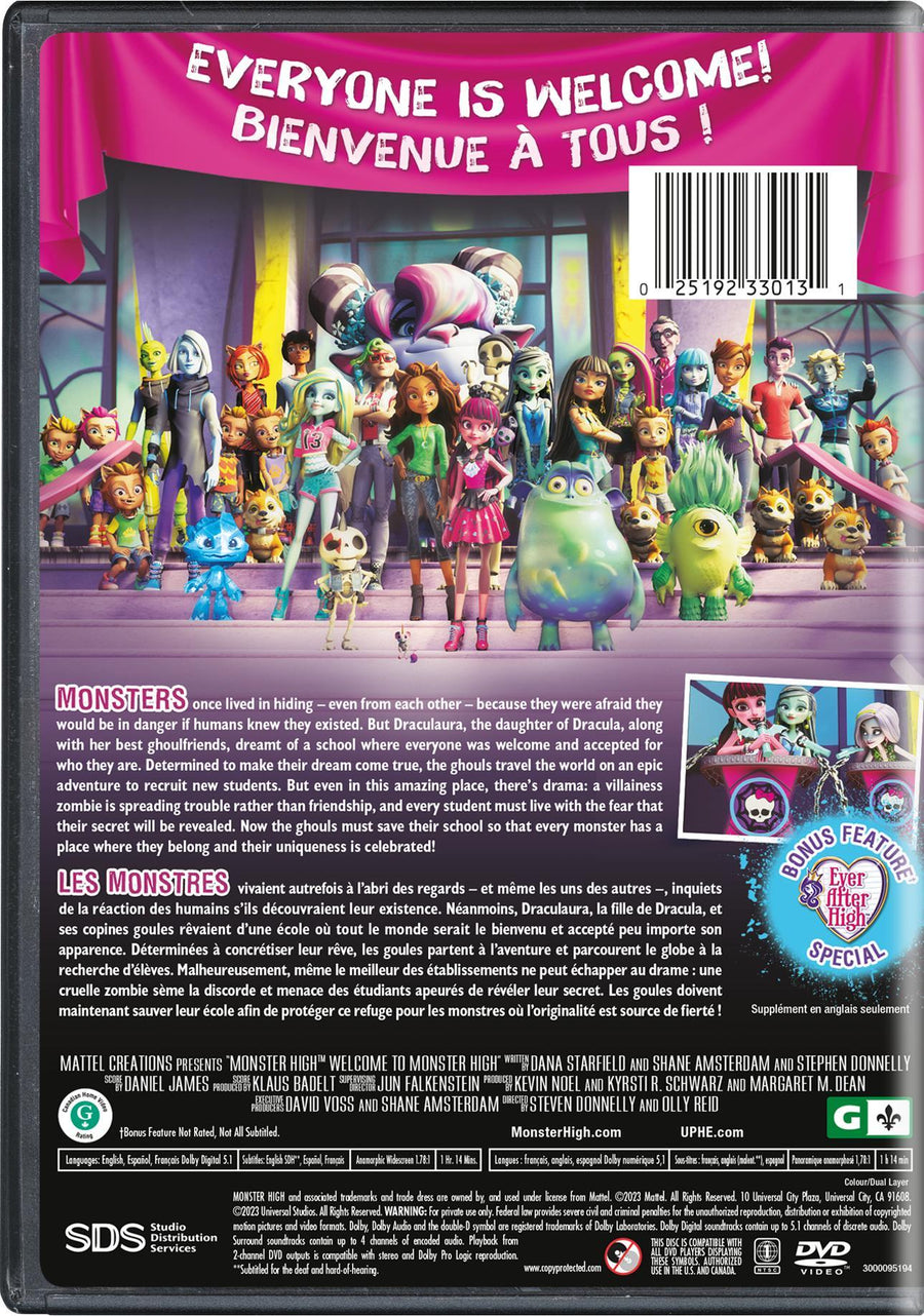 Monster High: Welcome to Monster High [DVD]