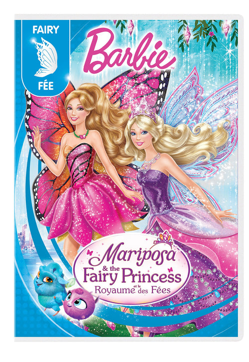 Barbie Mariposa & the Fairy Princess (New Artwork) [DVD]