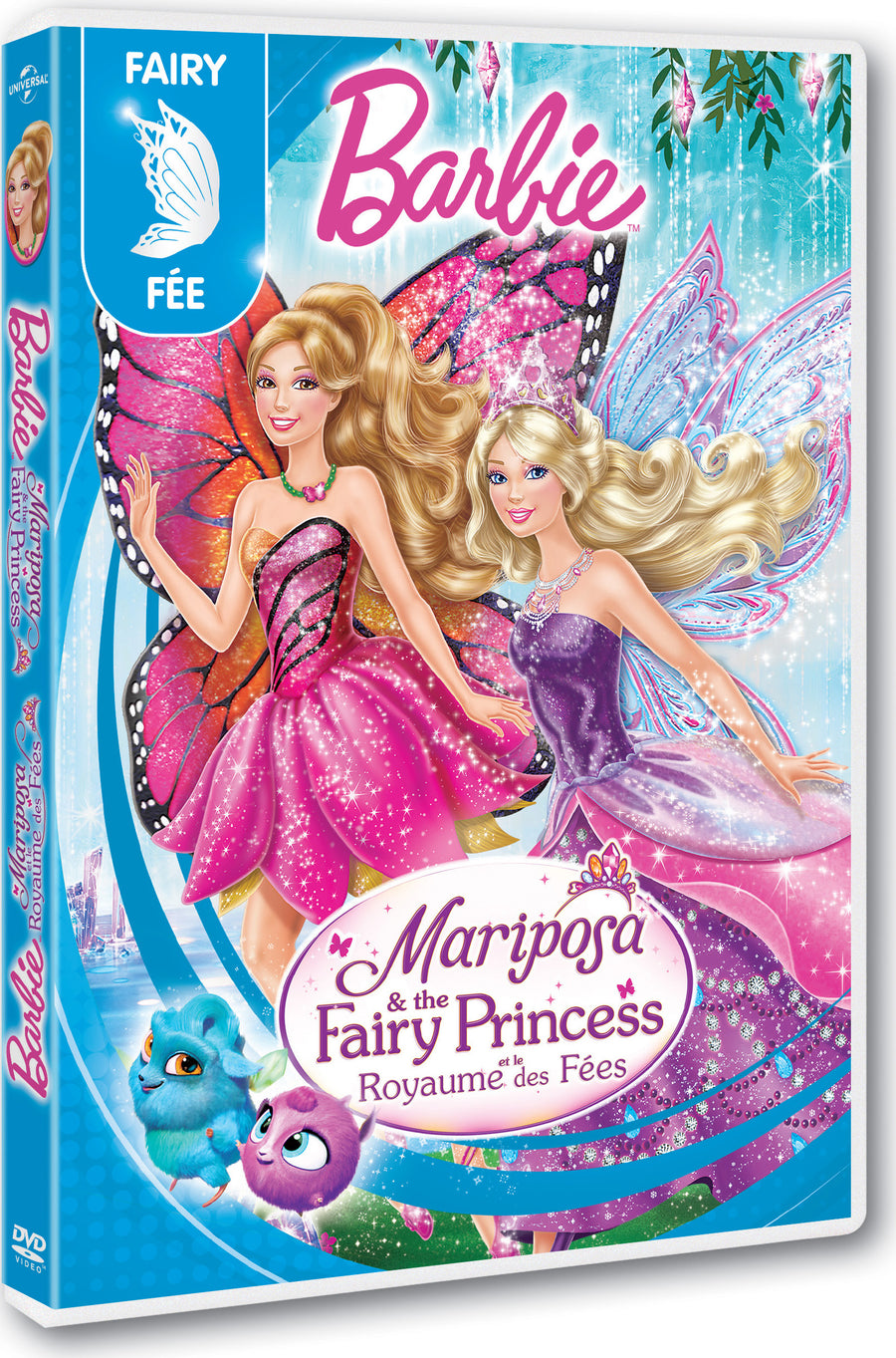 Barbie Mariposa & the Fairy Princess (New Artwork) [DVD]