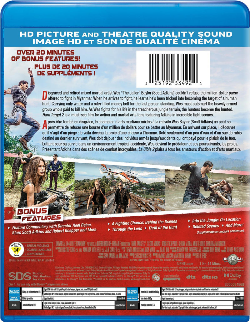 Hard Target 2 (Blu-ray + DVD) [Blu-Ray]