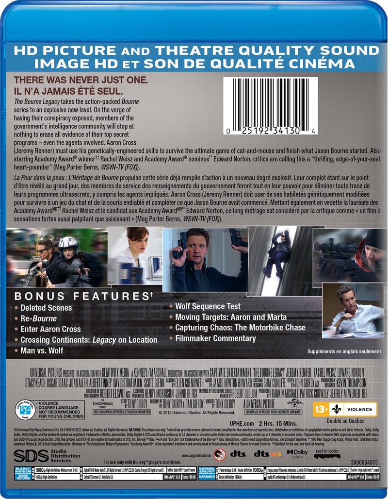 The Bourne Legacy [Blu-Ray]