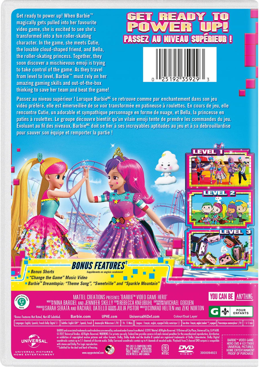 Barbie: Video Game Hero [DVD]