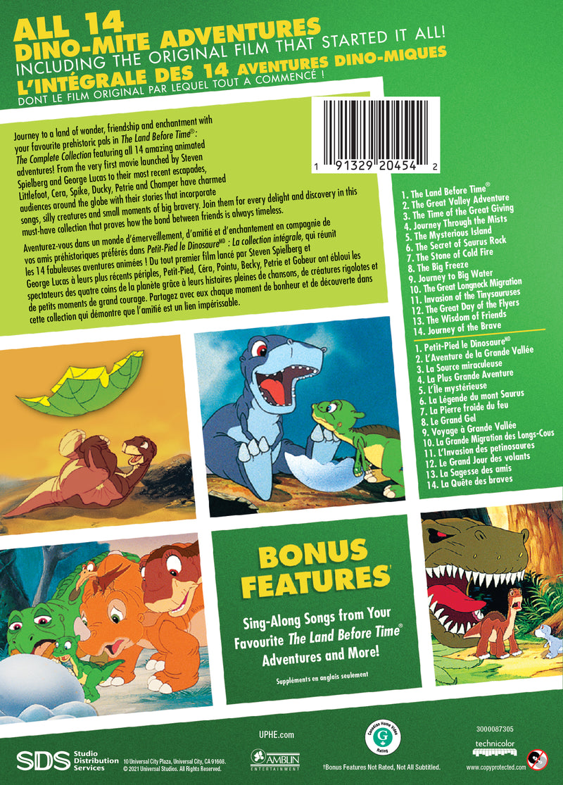 The Land Before Time: The Complete Collection [DVD]