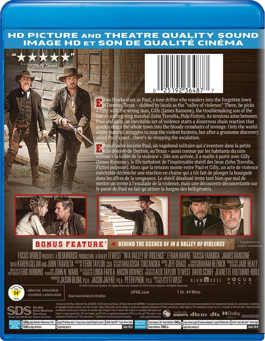 In a Valley of Violence [Blu-Ray]