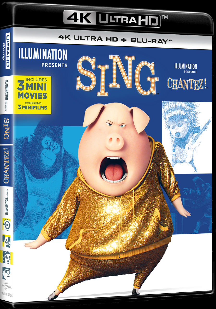 Sing (Blu-ray + DVD) [Blu-Ray]