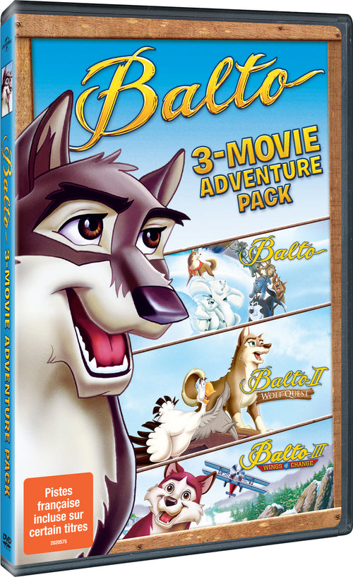 Balto 3-Movie Adventure Pack [DVD]
