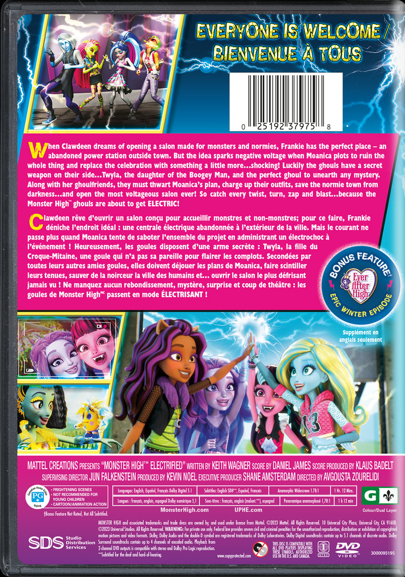 Monster High: Electrified [DVD]