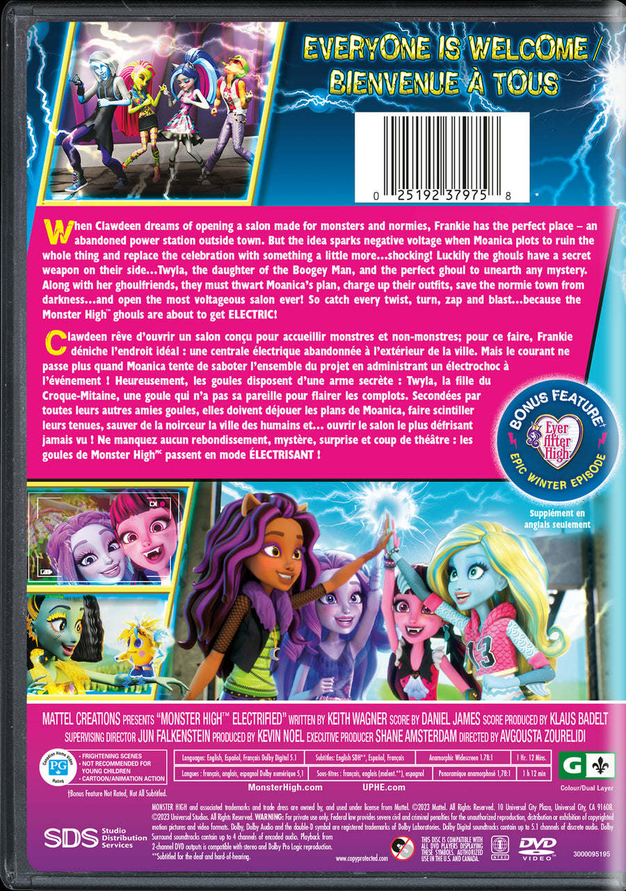 Monster High: Electrified [DVD]