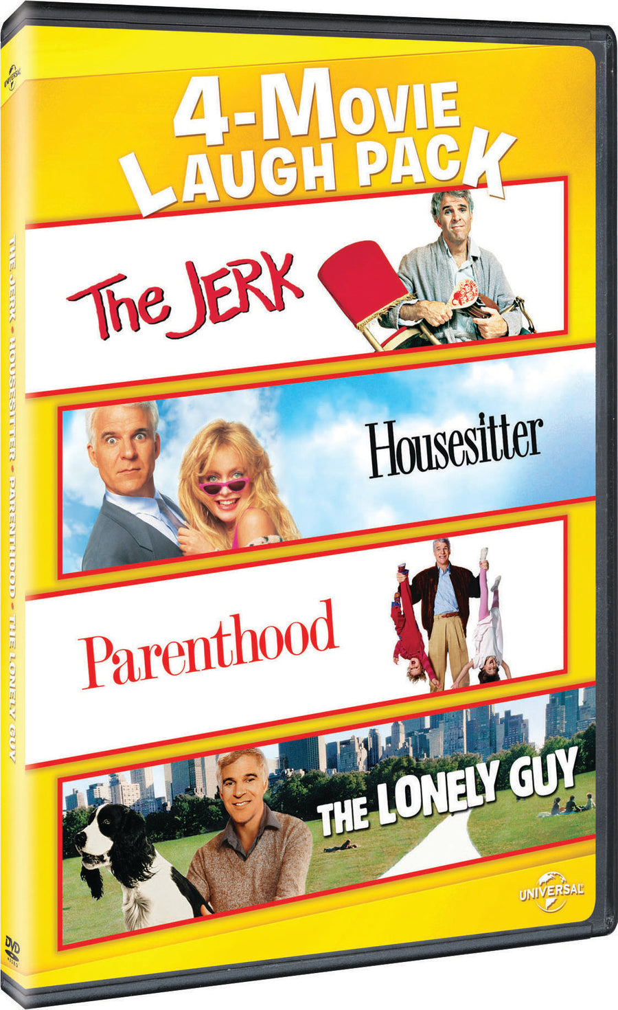 The Jerk / Housesitter / Parenthood / The Lonely Guy 4-Movie Laugh Pack [DVD]