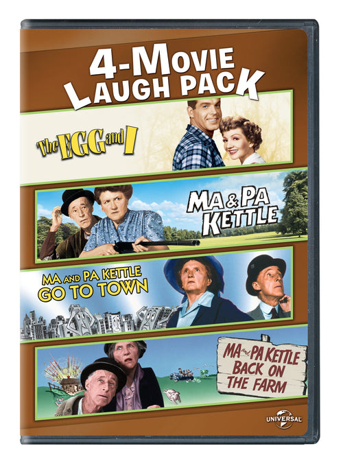 The Egg and I / Ma & Pa Kettle / Ma and Pa Kettle Go to Town / Ma and Pa Kettle Back on the Farm 4-Movie Laugh Pack [DVD]