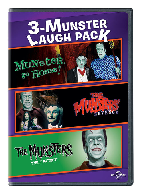 Munster, Go Home! / The Munsters' Revenge / The Munsters: Family Portrait 3-Munster Laugh Pack [DVD]