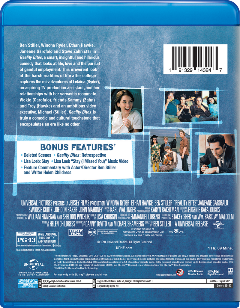 Reality Bites (10th Anniversary Edition) [DVD]