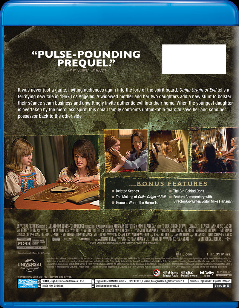 Ouija: Origin of Evil [DVD]