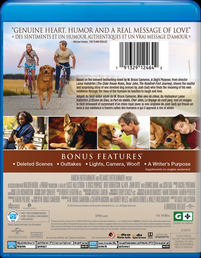 A Dog's Purpose [DVD]