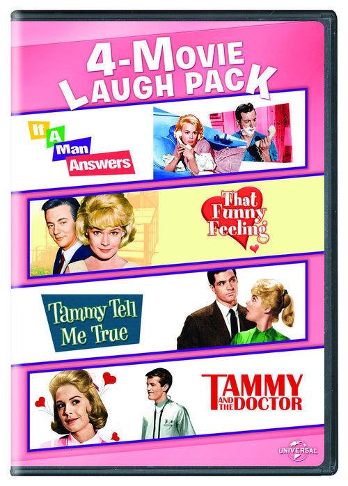 If a Man Answers / That Funny Feeling / Tammy Tell Me True / Tammy and the Doctor 4-Movie Laugh Pack [DVD]