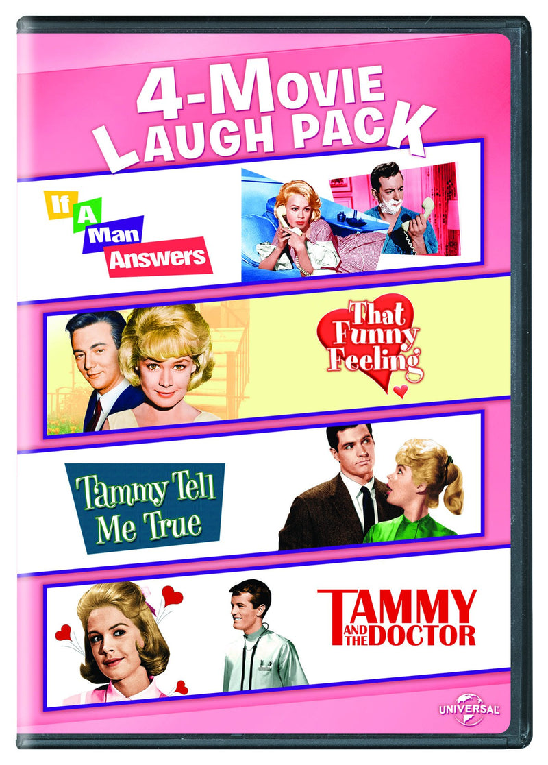 If a Man Answers / That Funny Feeling / Tammy Tell Me True / Tammy and the Doctor 4-Movie Laugh Pack [DVD]
