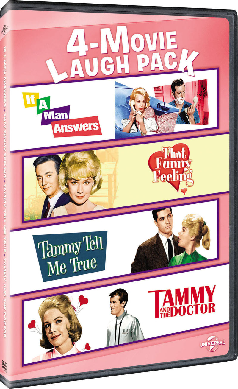 If a Man Answers / That Funny Feeling / Tammy Tell Me True / Tammy and the Doctor 4-Movie Laugh Pack [DVD]