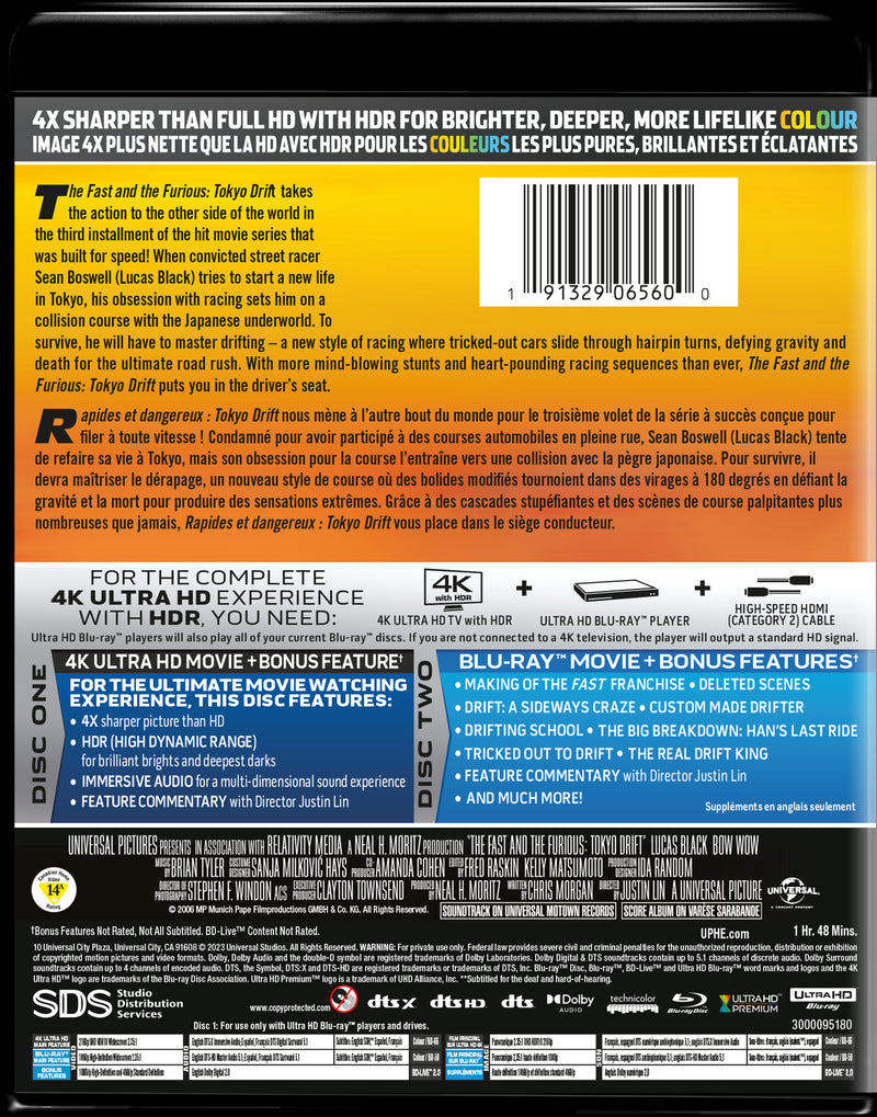 The Fast and the Furious: Tokyo Drift [DVD]