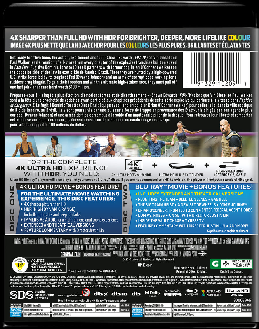 Fast Five [Blu-Ray]