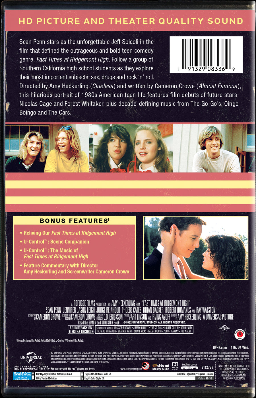 Fast Times at Ridgemont High (Special Edition) [DVD]