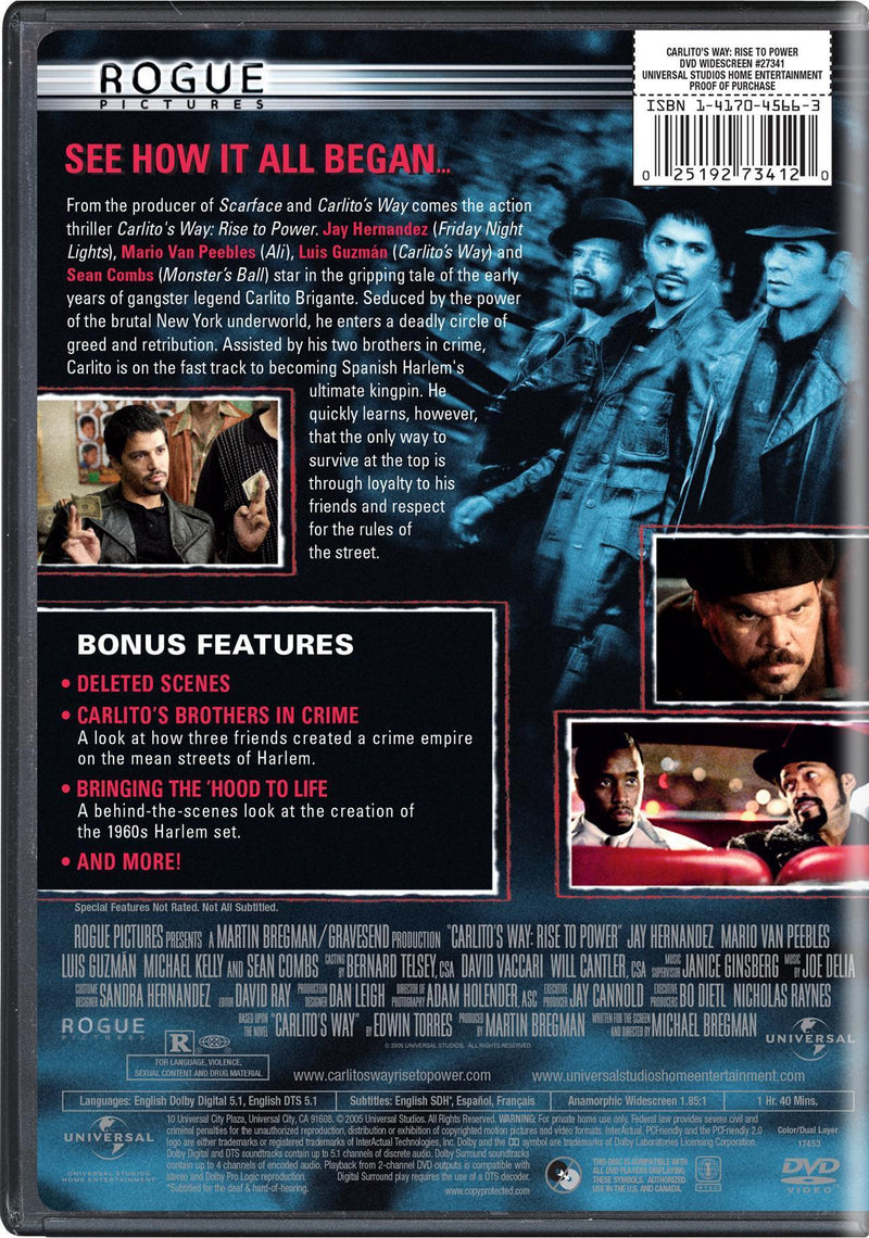 Carlito's Way: Rise to Power [DVD]