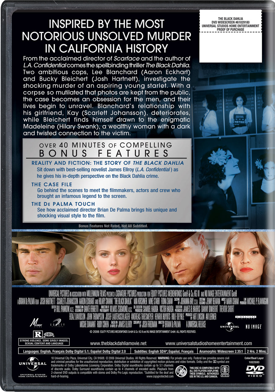 The Black Dahlia [DVD]