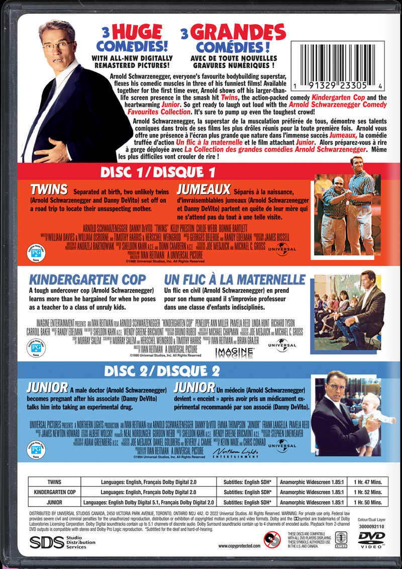 Arnold Schwarzenegger: Comedy Favorites Collection [DVD]