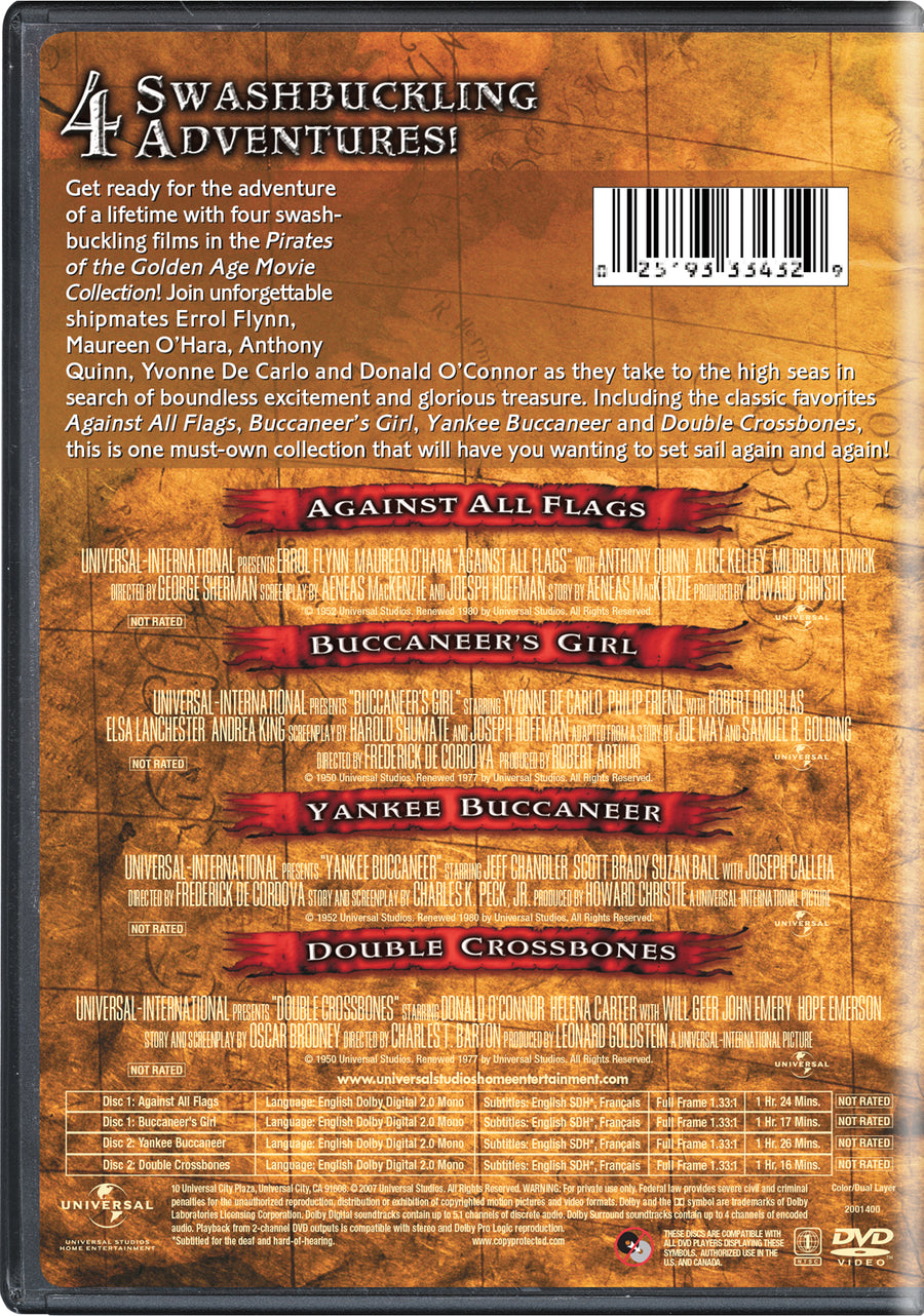 Pirates of the Golden Age Movie Collection [DVD]