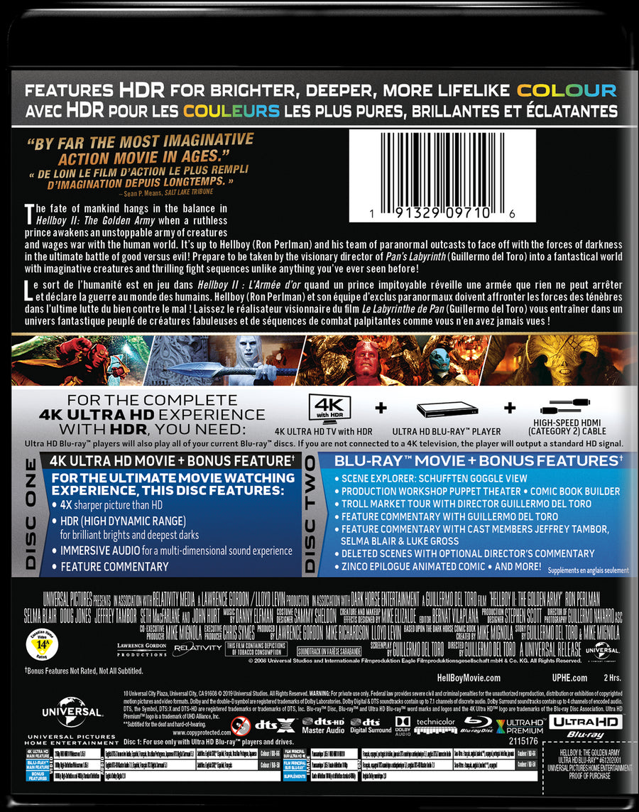 Hellboy 2 - The Golden Army [DVD]
