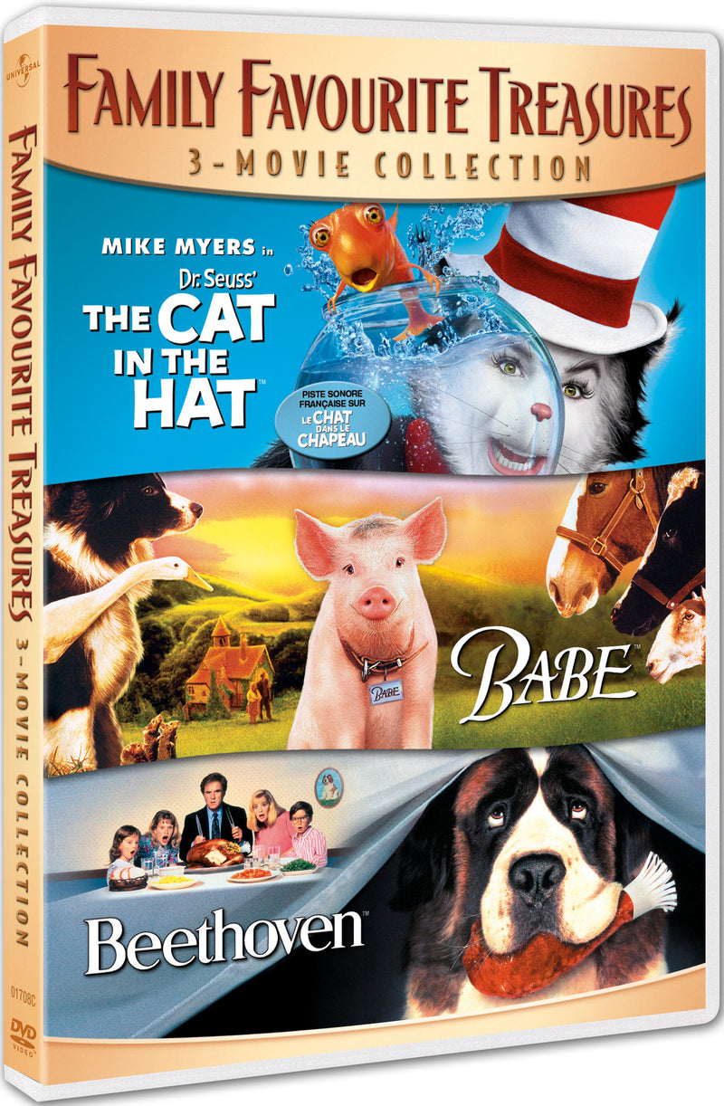 Dr Seuss: The Cat in the Hat/Babe/Beethoven [DVD]