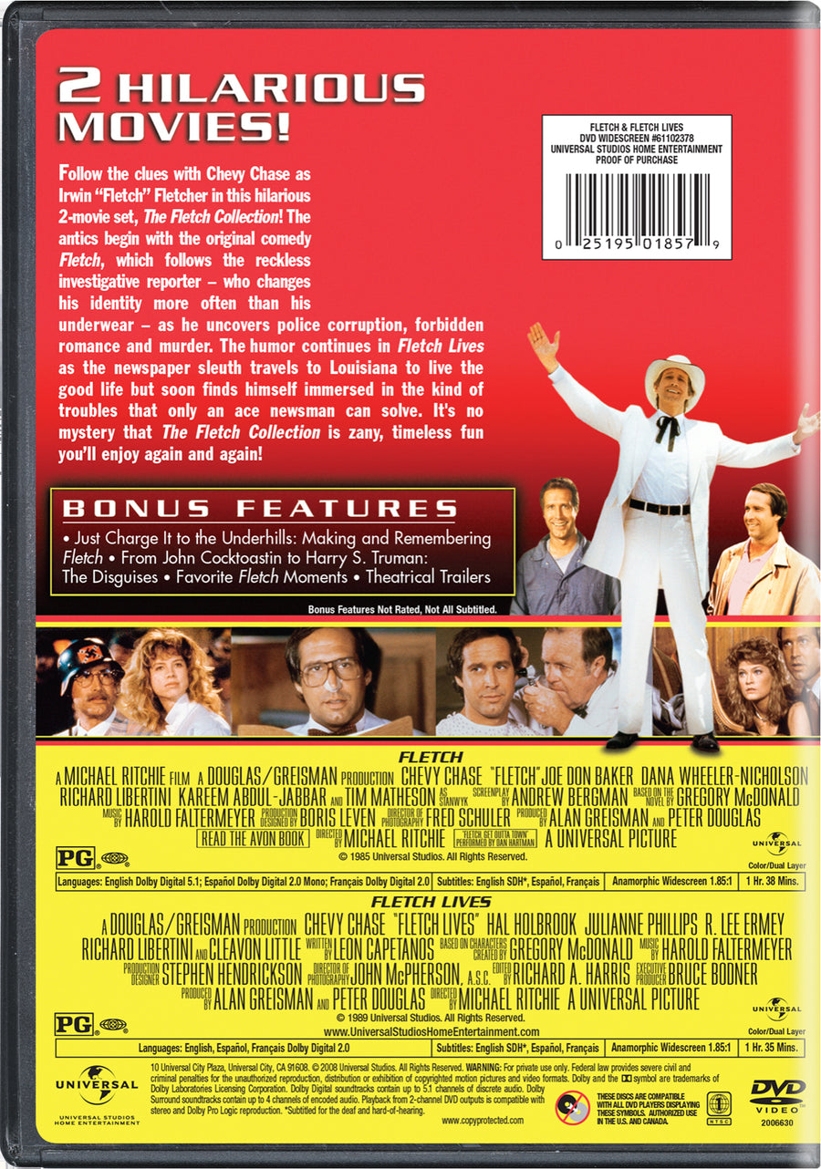 Fletch/Fletch Lives [DVD]