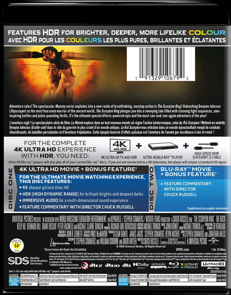 The Scorpion King [Blu-ray]