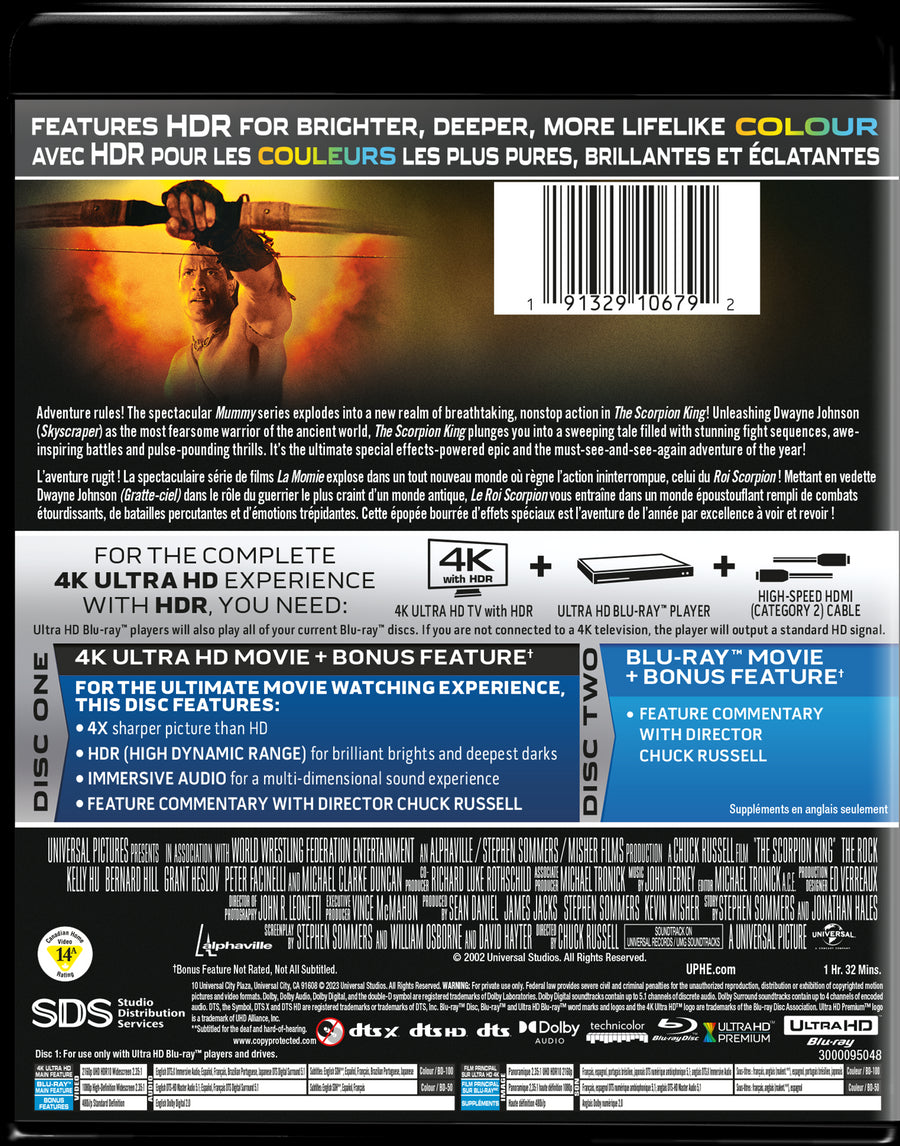 The Scorpion King [Blu-ray]