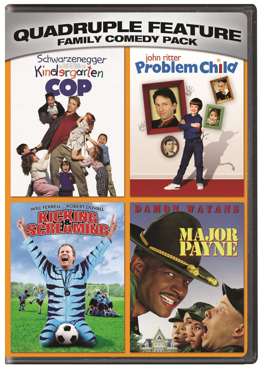 Kindergarten cop/Problem child/Kicking and screaming/Major Payne [DVD]