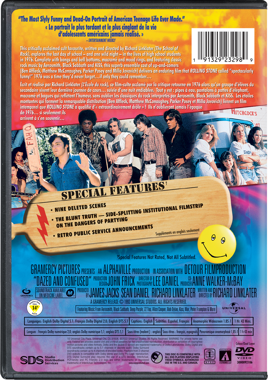 Dazed and Confused [Blu-ray]