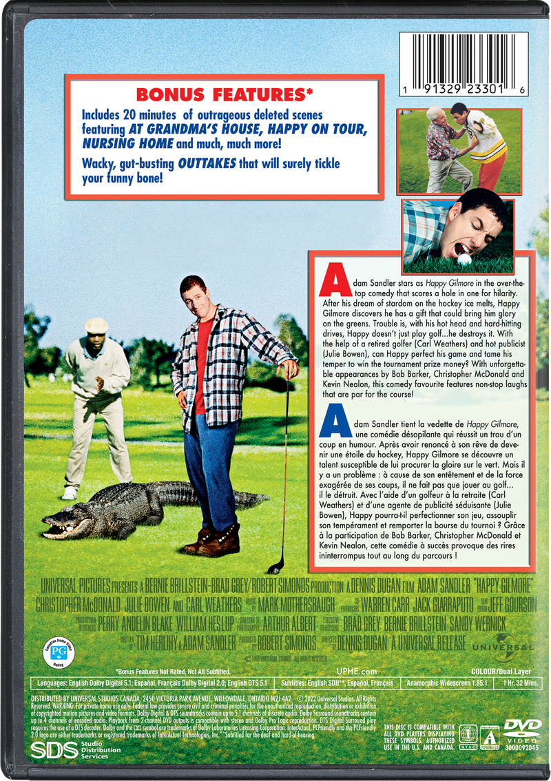 Happy Gilmore [Blu-ray]