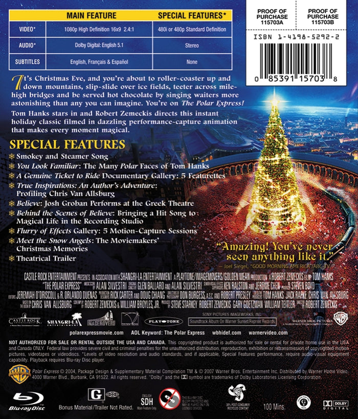 The Polar Express [Blu-ray]