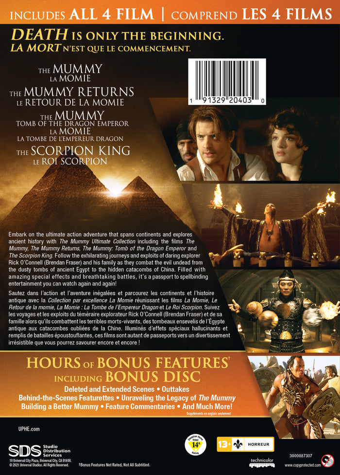 The Mummy Ultimate Collection [Blu-Ray]