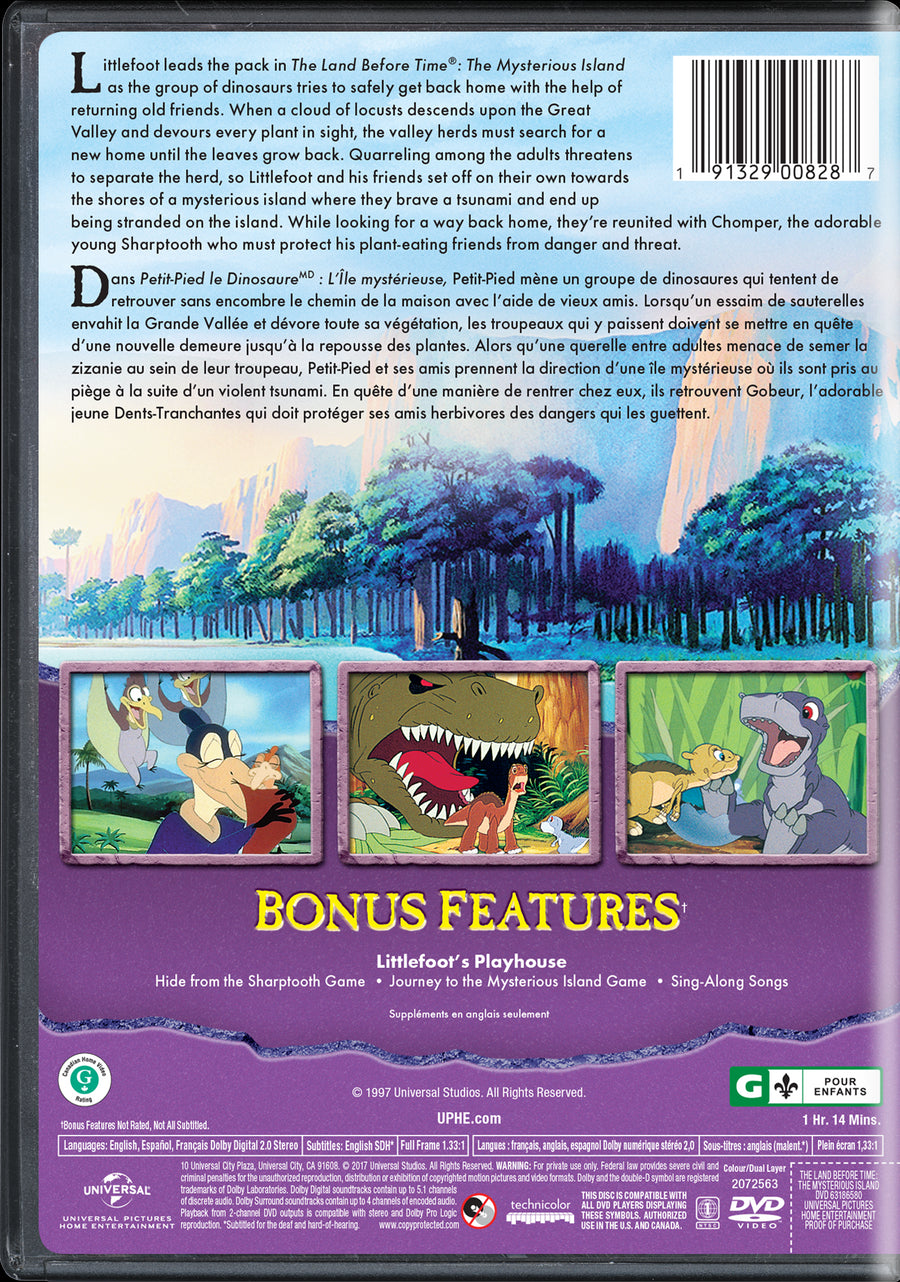 The Land Before Time: The Mysterious Island [DVD]