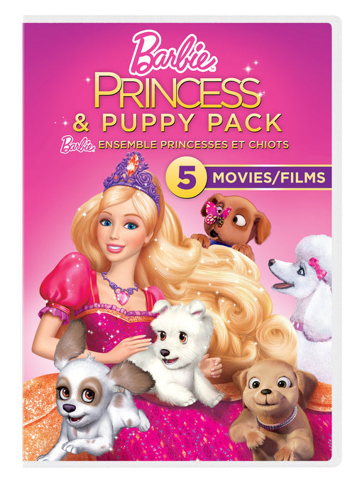 Barbie Princess & Puppy Pack [DVD]