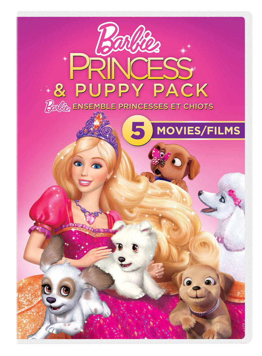 Barbie Princess & Puppy Pack [DVD]