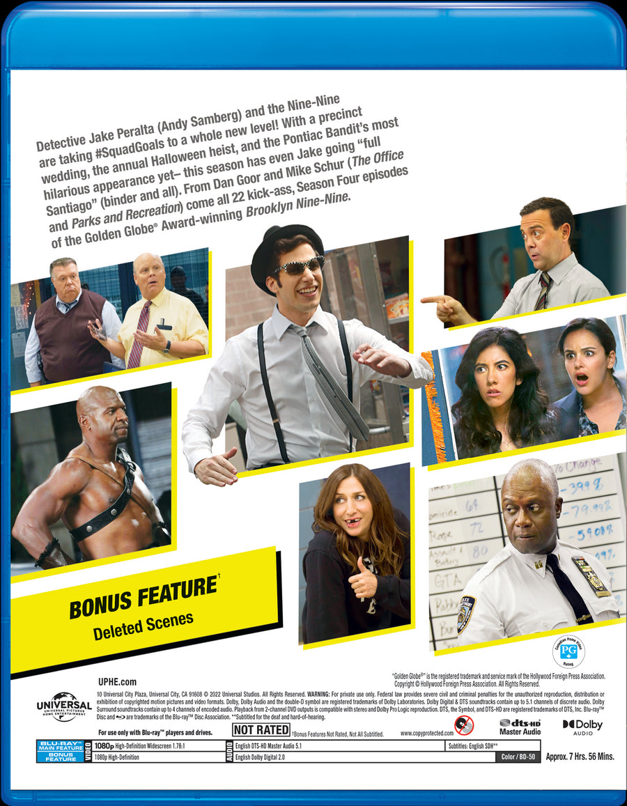 Brooklyn Nine-Nine: Season Four [DVD]