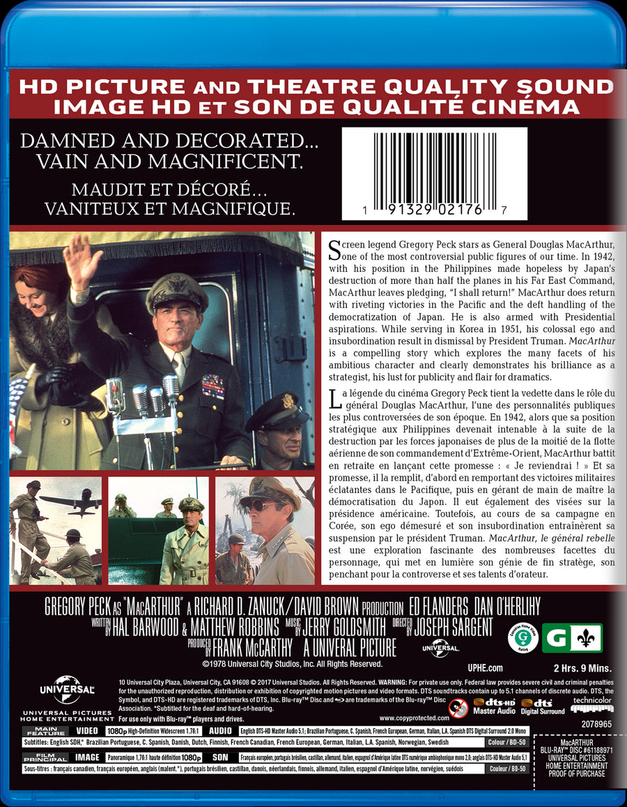 MacArthur [Blu-Ray]