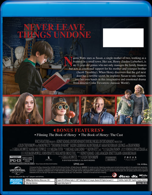 The Book of Henry [DVD]