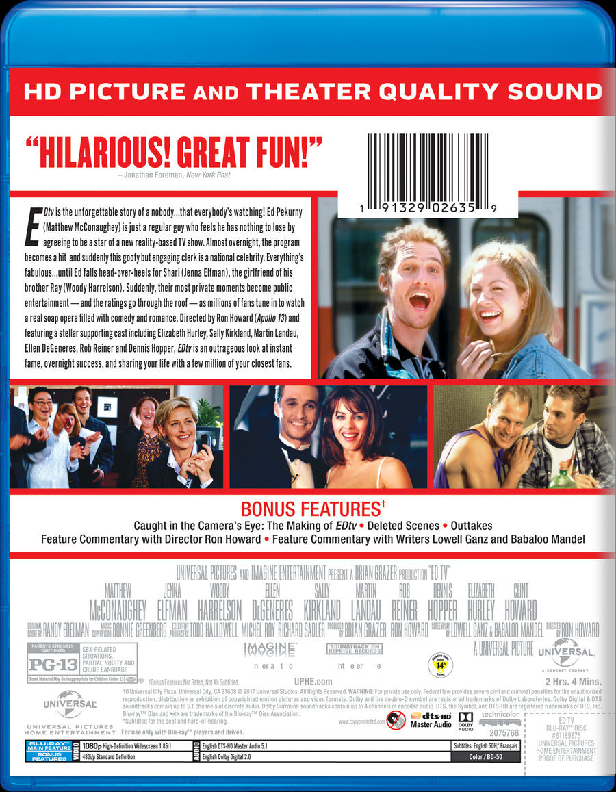 EDtv [Blu-Ray]