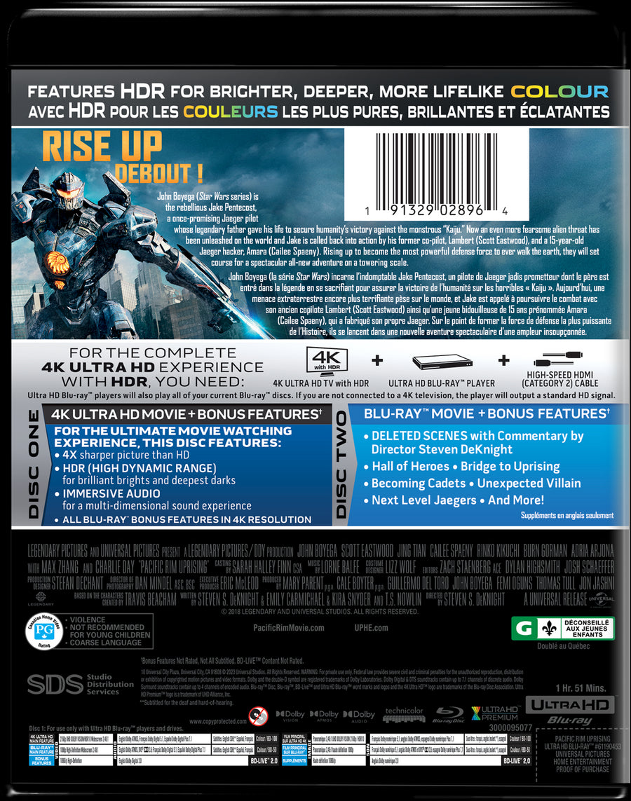 Pacific Rim Uprising [DVD]