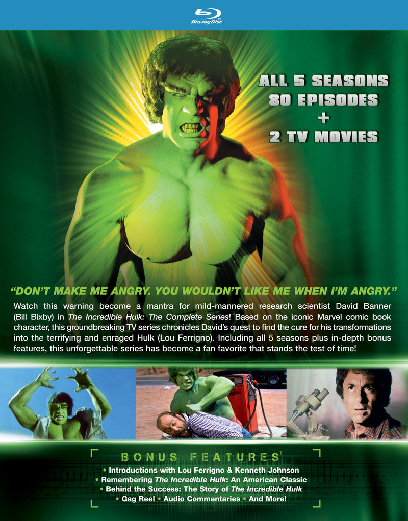 The Incredible Hulk: The Complete Series [DVD]