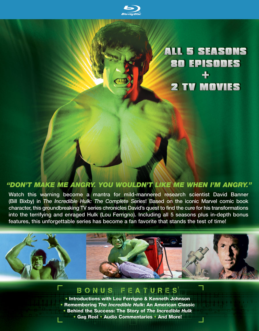 The Incredible Hulk: The Complete Series [DVD]