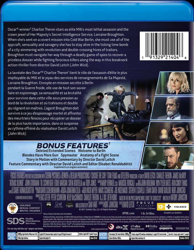 Atomic Blonde (4K Ultra HD + Blu-ray) [UHD]