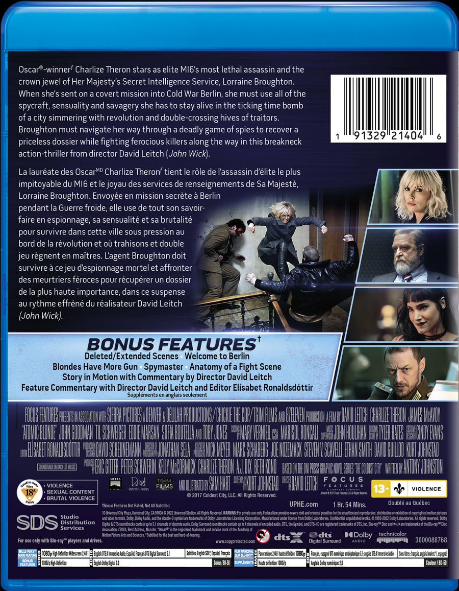 Atomic Blonde (4K Ultra HD + Blu-ray) [UHD]